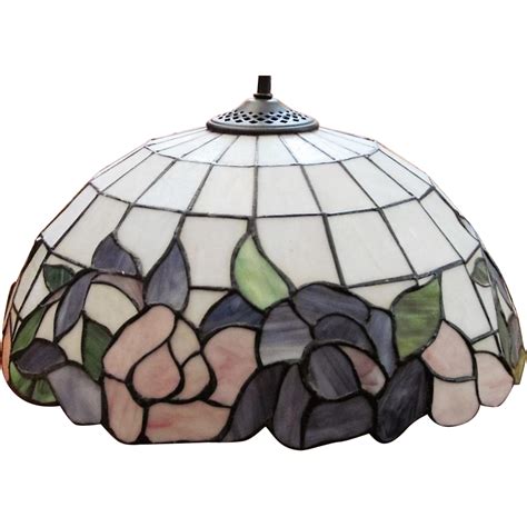Slag Leaded Stained Glass Lamp Shade 190 Panels From Glassloversgallery