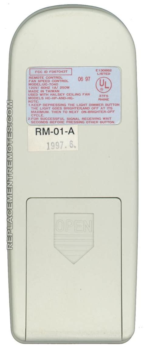 The residences in concord demonstrate a quality that is unique in this part of the country. Buy Concord Fans UC-7040 UC7040 Ceiling Fan Remote Control
