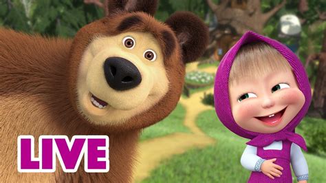 🔴 Live 瑪莎與熊 🐣🐾 生物大集結 🐻🐰 Masha And The Bear Youtube