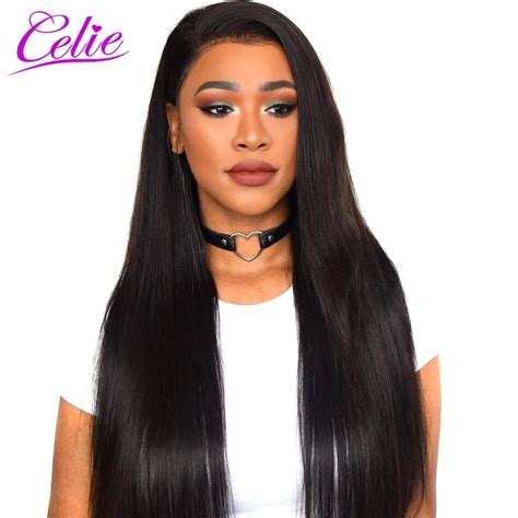 Celie Hair Straight Brazilian Hair Weave Bundles 10 30 Inch Human Hair
