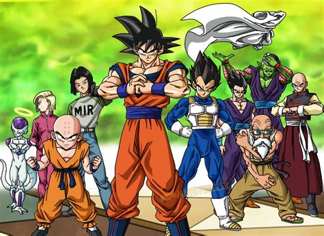 Team Universe 07 Colors Dragon Ball Super By Indominusfreezer
