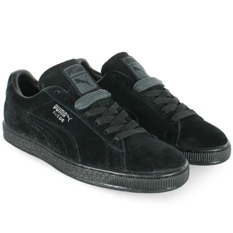 Puma Baskets Suede Classic Plus 352634 77 Black Dark Shadow