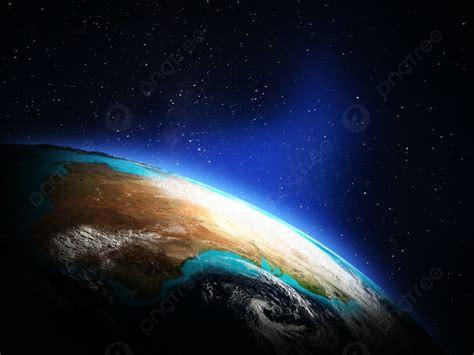 كوكب الأرض من الفضاء ، تقديم ثلاثي الأبعاد لكوكب الأرض من عناصر الفضاء من هذه الصورة التي قدمها