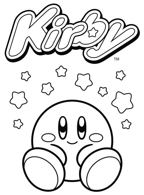 Coloriages Kirby Coloriages Gratuits Imprimer
