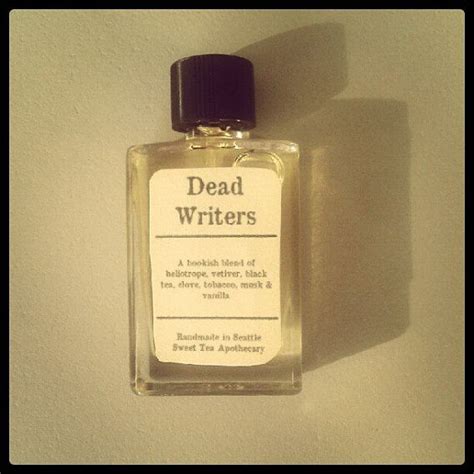 Dead Writers Perfume Or Cologne Oil 5ml Bottle Tobacco Heliotrope