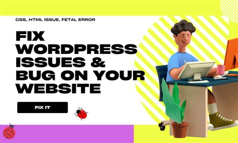 Fix Wordpress Issue And Error Website Bugs By Khaled Sany Pro Fiverr