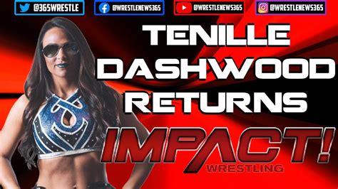 Tenille Dashwood Returns To Impact Wrestling Bound For Glory Plans