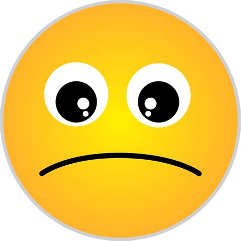 Sad Emoji Face Free Vector Graphic On Pixabay