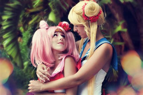 Chibiusa And Sailor Moon Cosplay Bikini Version By Missweirdcat On