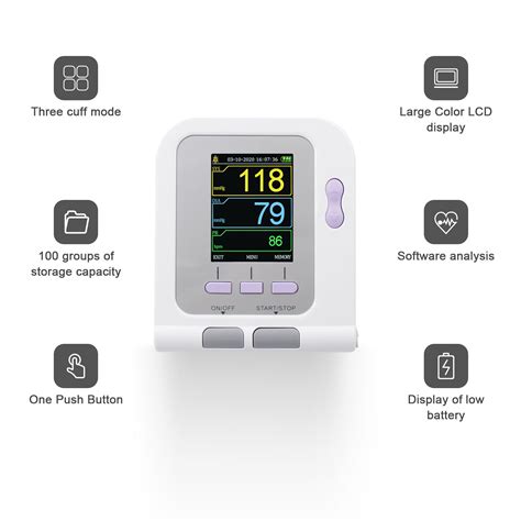 Contec08a Digital Blood Pressure Monitor Infantneonate Upper Arm Bp N