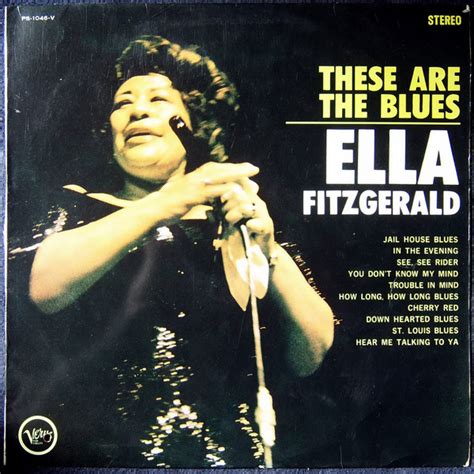 Ella Fitzgerald These Are The Blues Vinyl Discogs