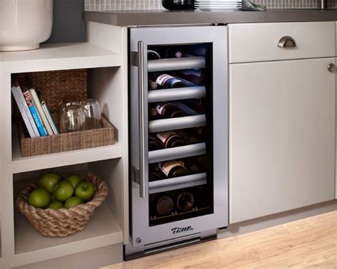 Little fridge inside cabinet below tv. 12 Undercounter Refrigerators - The New Must-Have In ...