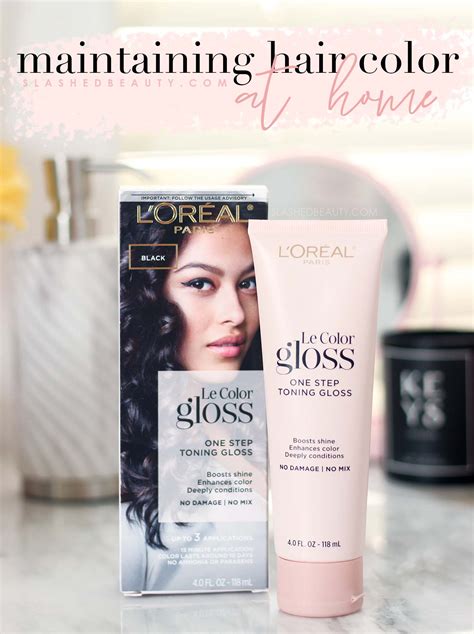 Review Loreal Le Color Gloss In Black Slashed Beauty