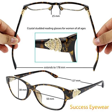 Reading Glasses 3 Set Quality Readers Fashion Crystal Design Reading Glasses Women 175 On