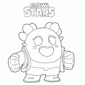 Printen en inkleuren brawl stars. Brawl Stars kleurplaat printen → Leuk voor kids