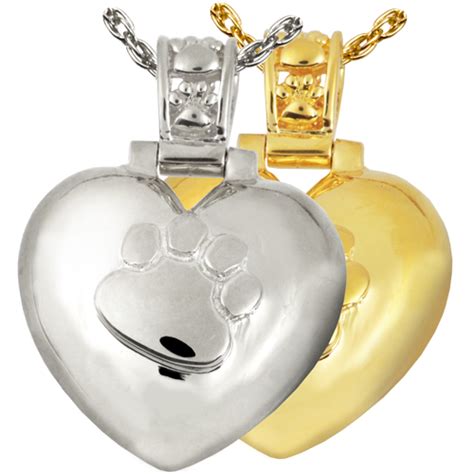 Pet cremation jewelry pieces look like ordinary pieces of jewelry with one important difference; Cremation/Memorial Jewelry : Pet Cremation Jewelry: Paw ...