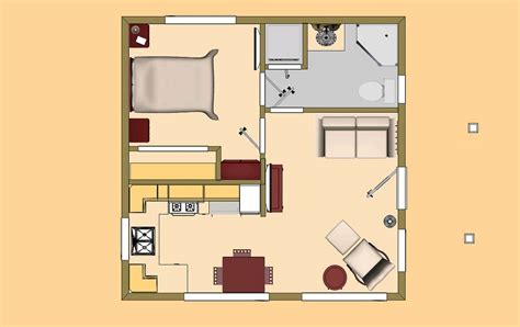 Small Cabin Floor Plans Under 500 Square Feet Flooring Images