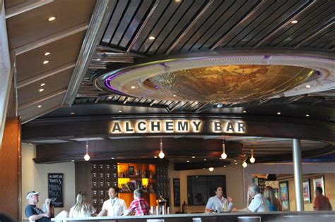 The Alchemy Bar Aboard The Carnivaltriumph Carnival Cruise Line