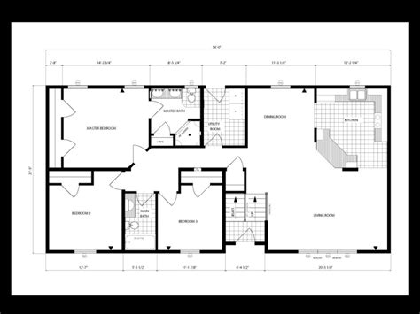 1600 Sq Ft Ranch Floor Plans Floorplansclick