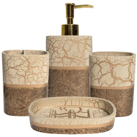 Get the lowest price on your favorite brands at poshmark. Parker Poly Resin Bath Accessory Collection 4 Piece ...