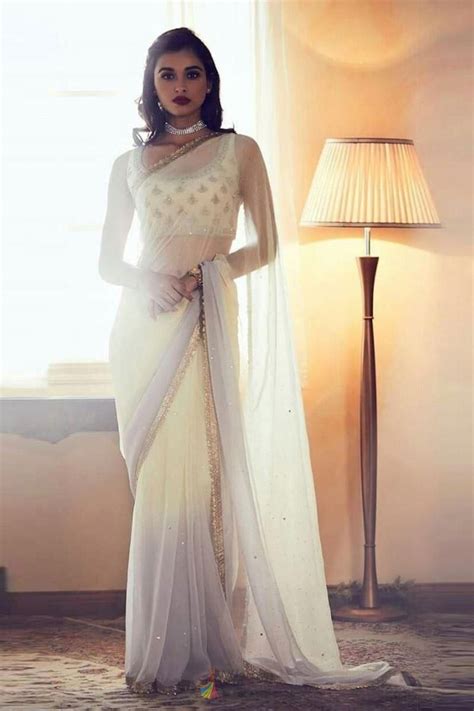 Delightful White Satin Silk Trendy Bollywood Stylish Party Wear Saree Whatsapp Us For Purchase