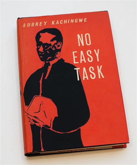 No Easy Task By Kachingwe Aubrey Très Bon Cartonnage Et Jaquette