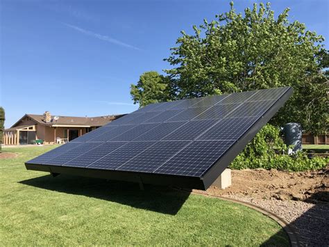 Ground Mount Solar Power Installers Sunpower Tesla