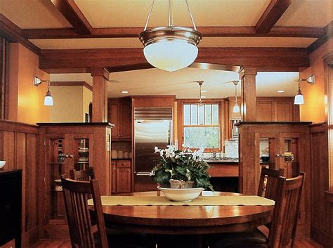 This completely open room incorporates a kitchen, dining and living areas in one light and airy space. Pin on Craftsman Remodel