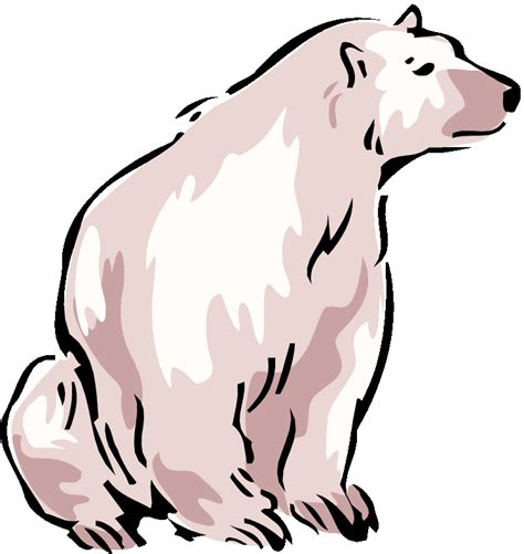 Standing Polar Bear Clipart Free Download On Clipartmag