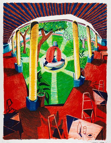 David Hockney The Gate 2000 Arthockney David David Hockney