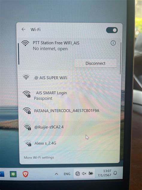 โน๊ตบุ๊คเชื่อม Wifi สาธารณะไม่ได้ ขึ้น No Internet Pantip