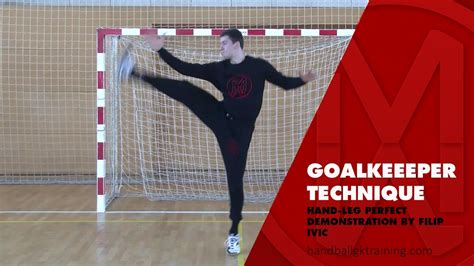 Handball Goalkeeper Perfect Technique Filip Ivic Youtube