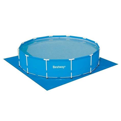 Bestway Ft Ground Cloth Swimming Pool Floor Protector Mat For F F