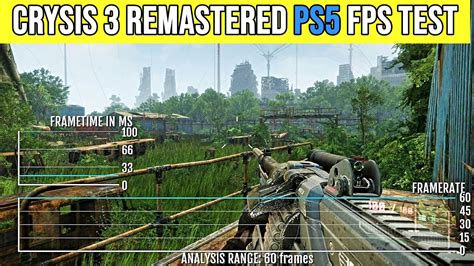 Crysis 3 Remastered Ps5 Frame Rate Test Ps5 Fps Test 4k 60fps Youtube