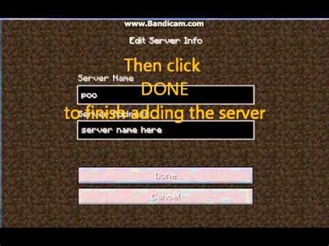 In order to ensure exiting out of the droplet does not impact your once the directory is created, switch into it once your server is created and is running, to play you just open up minecraft on your home computer and select multiplayer at the. How to add & join minecraft servers - YouTube