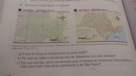 Observe Os Mapas Abaixo
