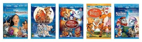 Disney Blu Ray Movies 5 Iconic Disney Animated Movies Released To Blu Ray