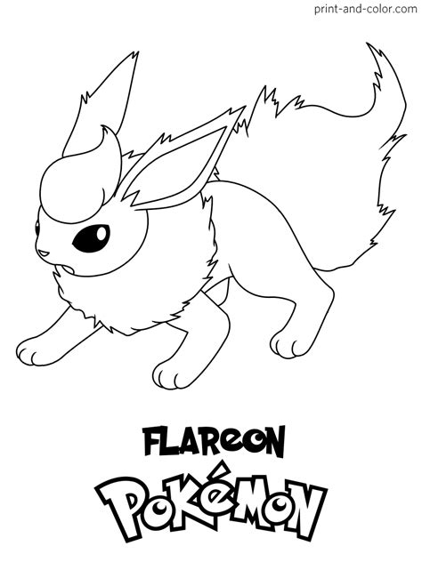 Flareon Eevee Coloring Page Owo And Also Feel Free To Message The