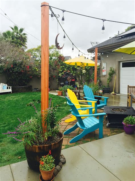 Available in 2 or 4 pack. Needed a way to hang these great patio lights, (purchased ...