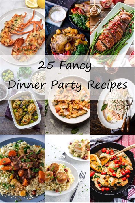 Choose from southern favorites like chicken fried steak, smothered chicken, and salmon croquettes. Dinner Party Recipes | Dinner party recipes, Dinner party ...