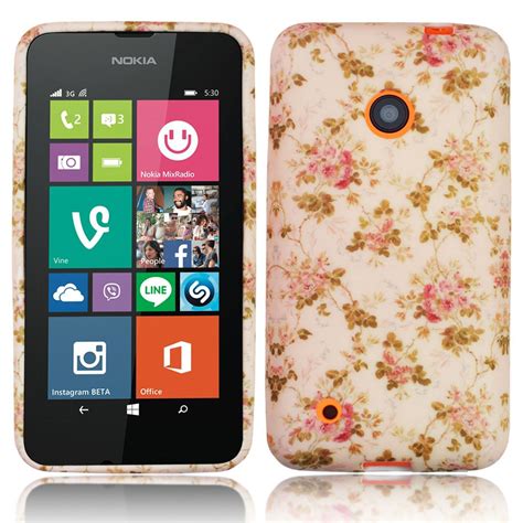 Vintage Accessories For Nokia Lumia 530 Stylish Silicone Gel Phone Case