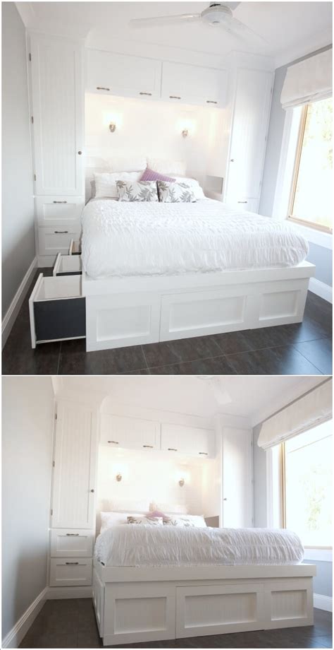 Storage Ideas For A Small Bedroom Fancy Diy Art