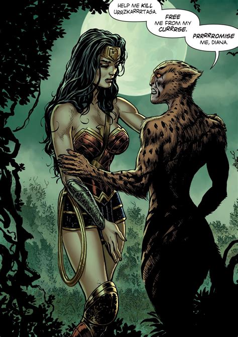 Diana And Cheetah Wonder Woman Star Comics Comics