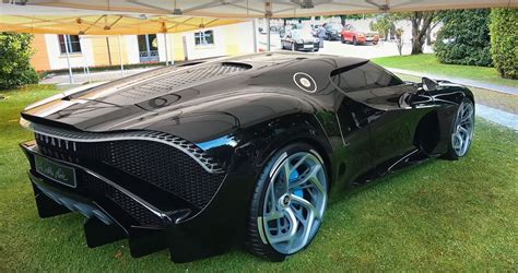 Bugatti La Voiture Noire Spotted At Villa Deste As World