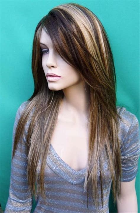 Whether you're after chunky highlights for brown, blonde, black or red hair, these are some of the best on instagram. dark chestnut brown hair with highlights - Bing Images ...