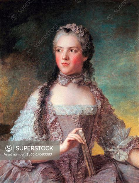 Nattier Jean Marc Portrait Of Madame Adelaide Of France 1732 1799
