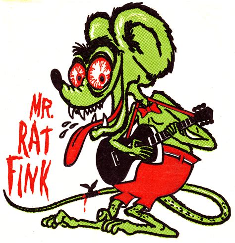 Download Rat Fink Wallpaper By Danaf Rat Fink Wallpaper Rat Pack