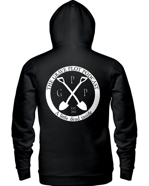 Alternate Logo Hoodie The Grave Plot Podcast