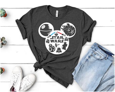 Star Wars Disney Shirts Star Wars Shirt Disney Ears Shirt | Etsy