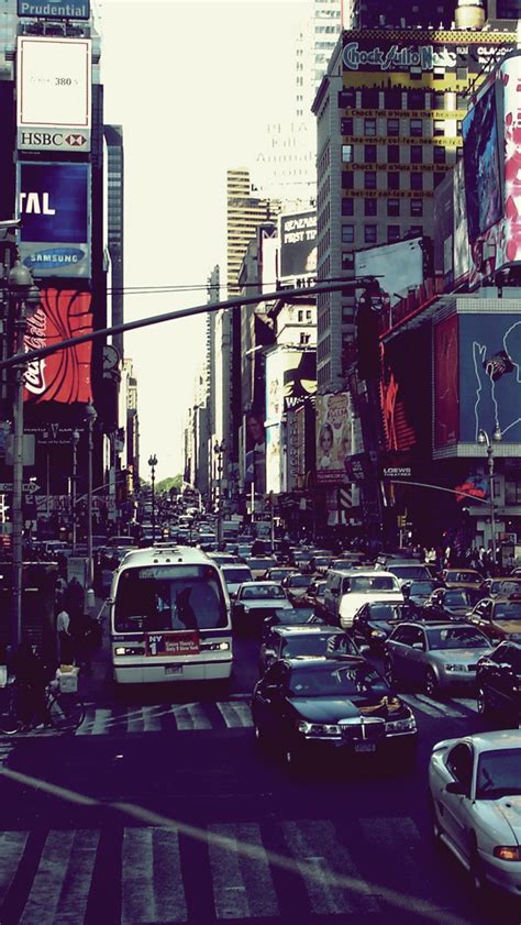 New York Streets Iphone Wallpapers Free Download